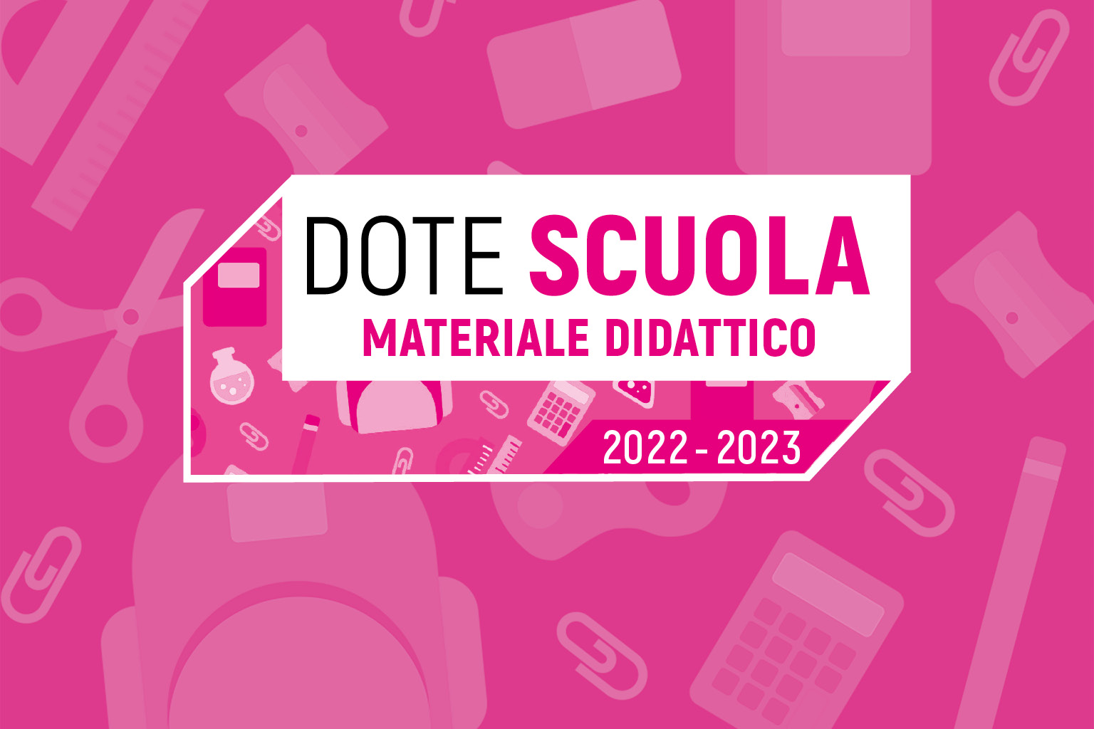 Dote scuola 2022/2023 – Materiale didattico