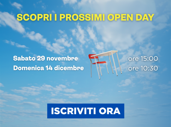 Formazione senza limiti – Scopri i prossimi Open Day